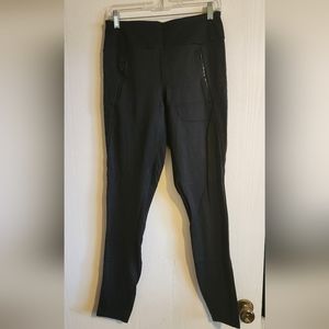 Black Athleta Peak Hybrid Fleece Tight Size M Tall